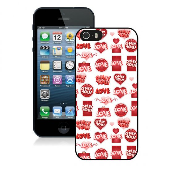 Valentine Just Love iPhone 5 5S Cases CDC